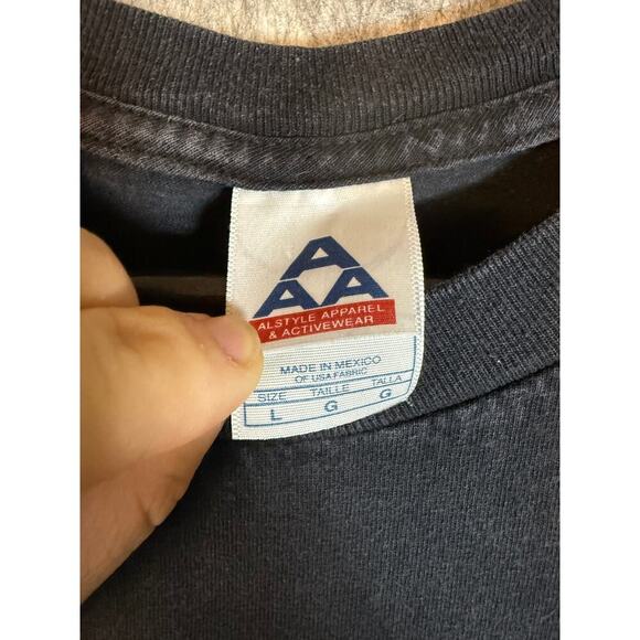 Vintage/Y2K AAA Tag Pink Floyd 2004 Black Short Sleeve Shirt - Large - Picture 4 of 7